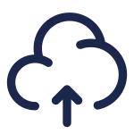 Cloud Upload SVG Icon